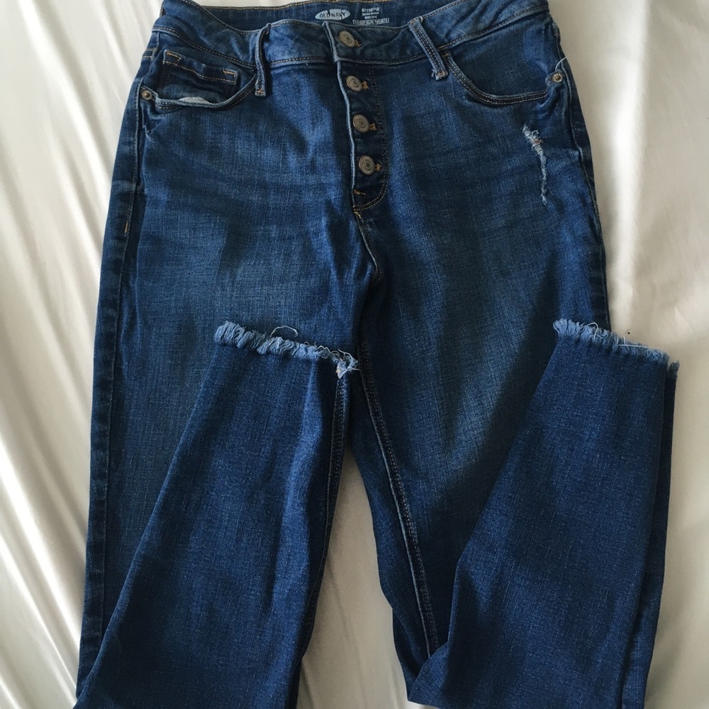Old navy rockstar super skinny jeans